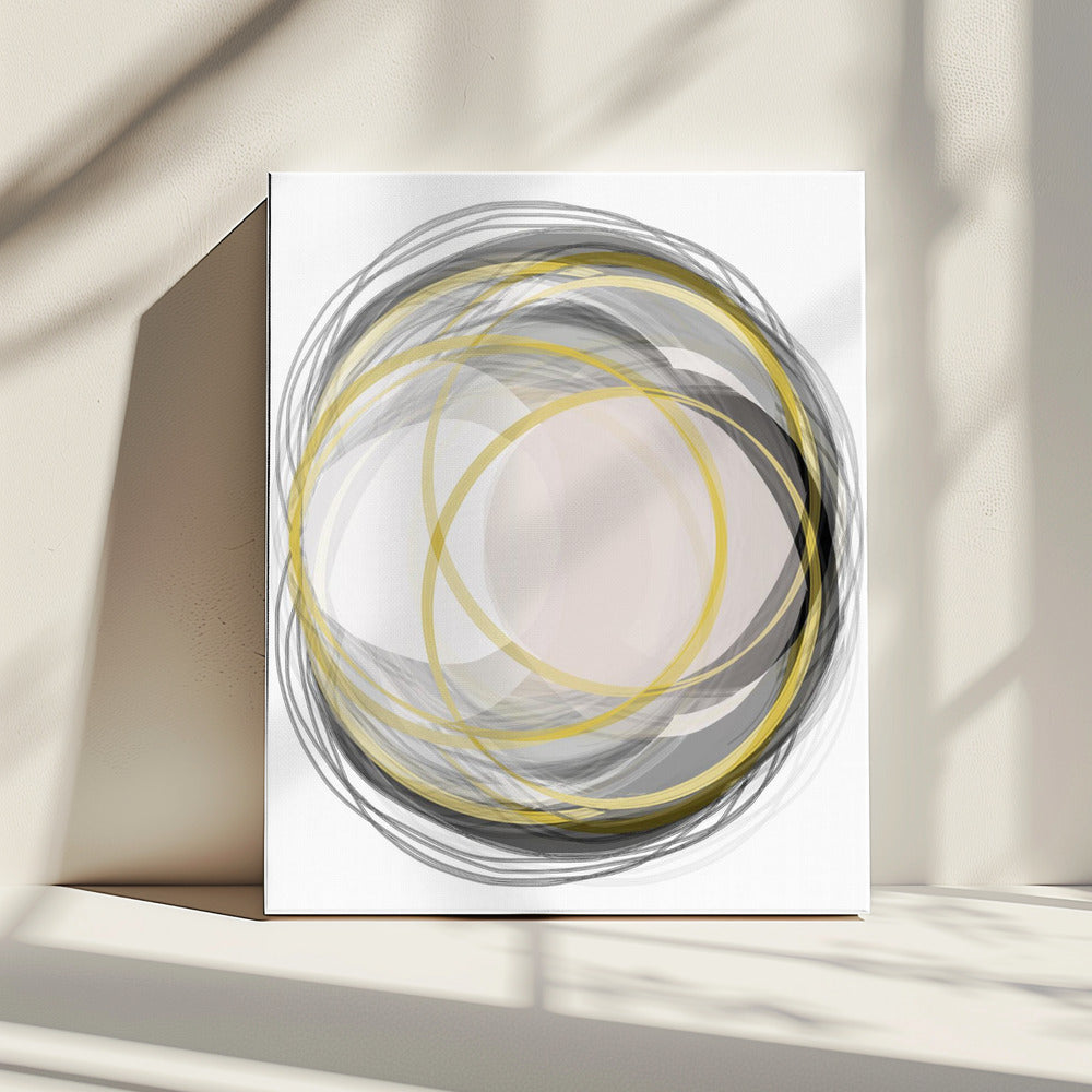 Rosa Mond 2 | Leinwand