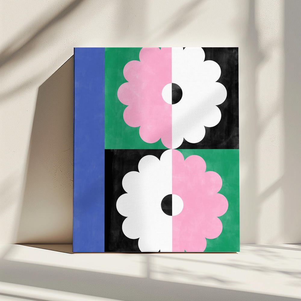 Symmetrieblüten | Leinwand