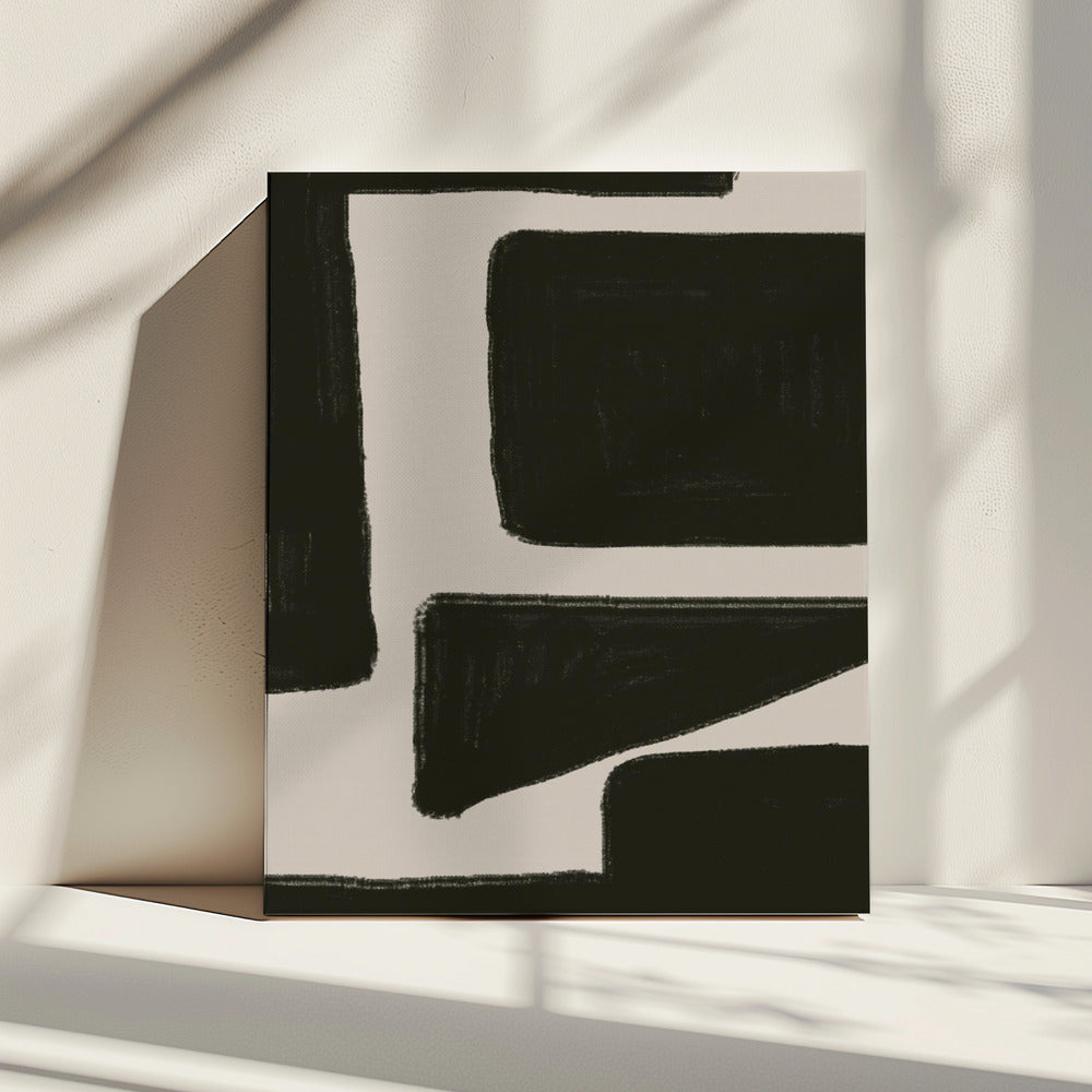 Bold Shadowscape | Canvas