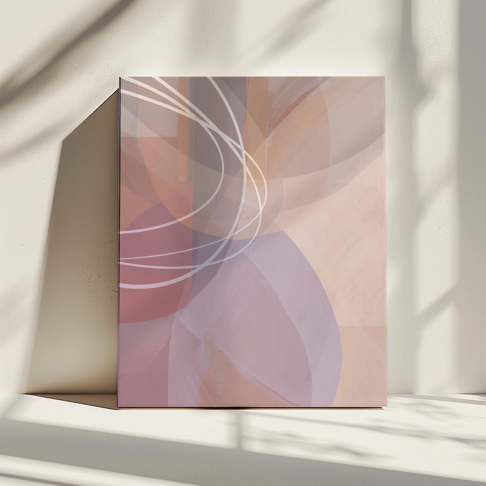 Pflaumenformen 3 | Leinwand