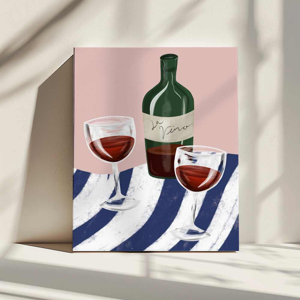 Weinzeit | Leinwand