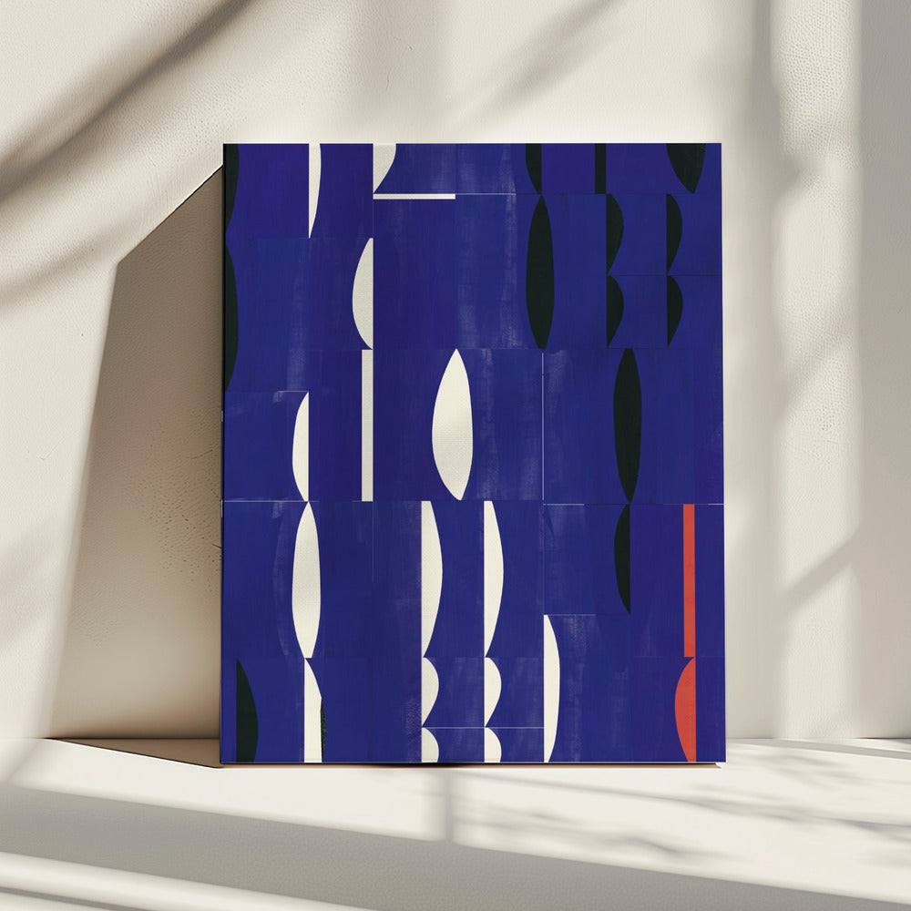 Harmonie der geometrischen Abstraktion | Leinwand