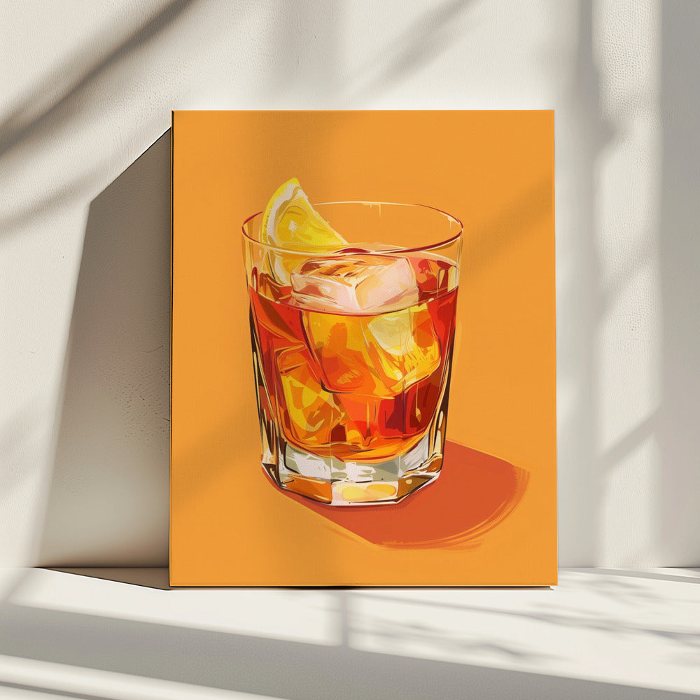 Negroni - Jolly and Dash | Leinwand