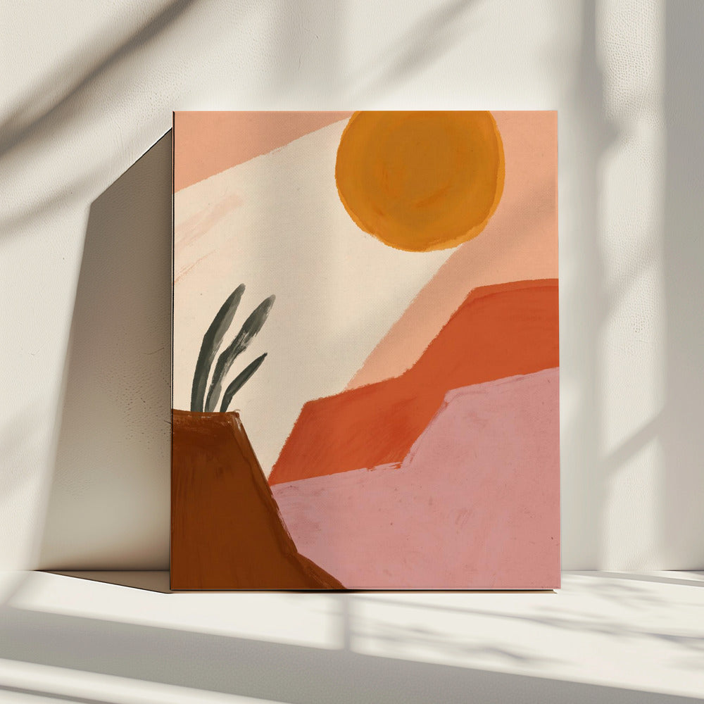 Wüstensonnenlicht | Leinwand
