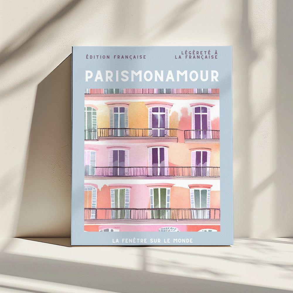 Paris, meine Liebe | Leinwand