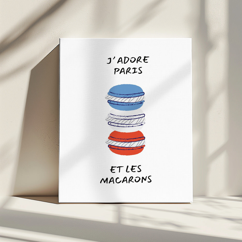 J´adore Paris | Leinwand
