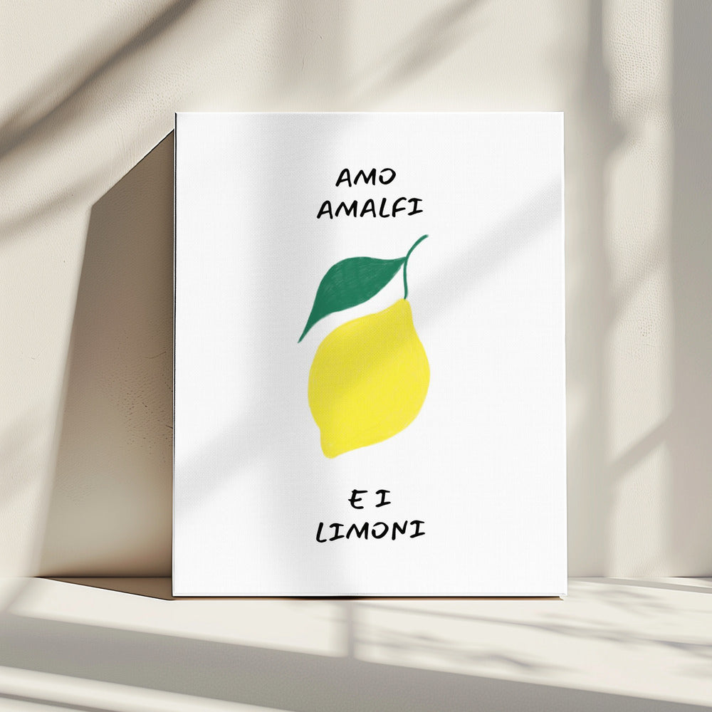 Amo Amalfi | Canvas