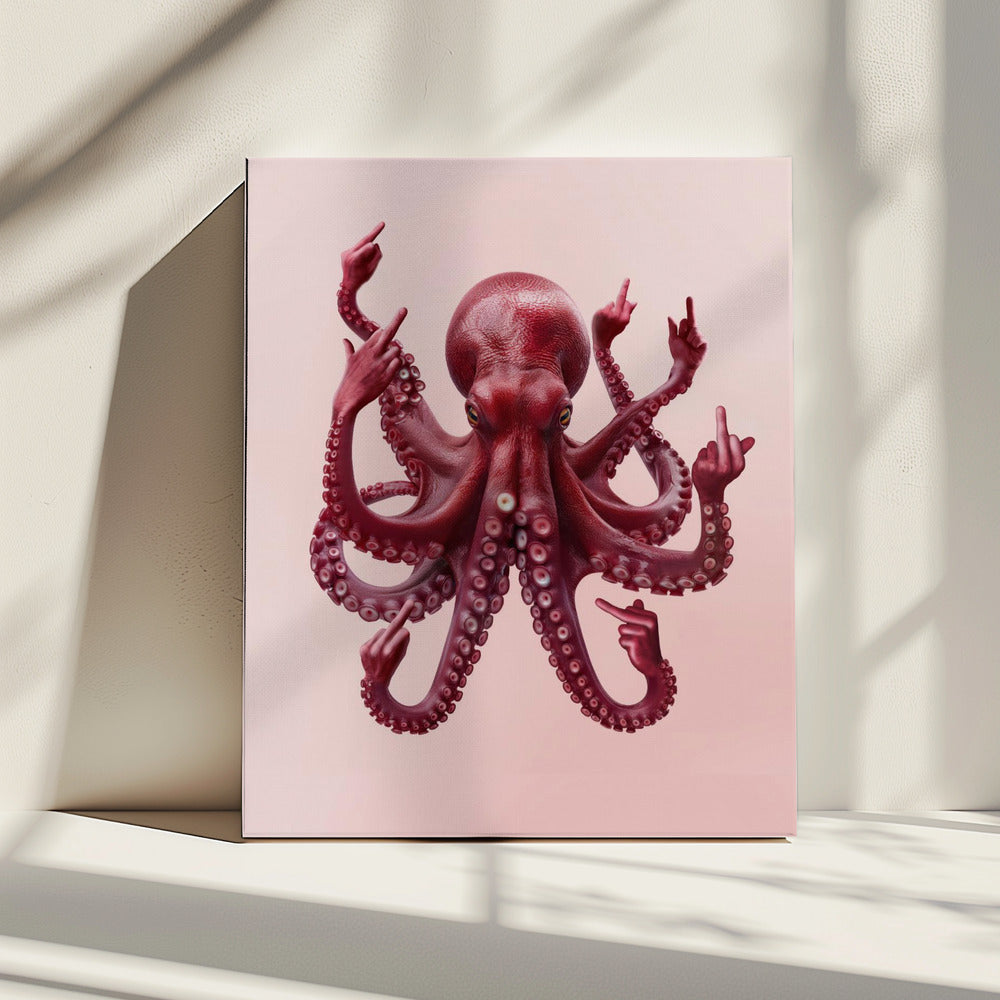Fucktopus | Leinwand