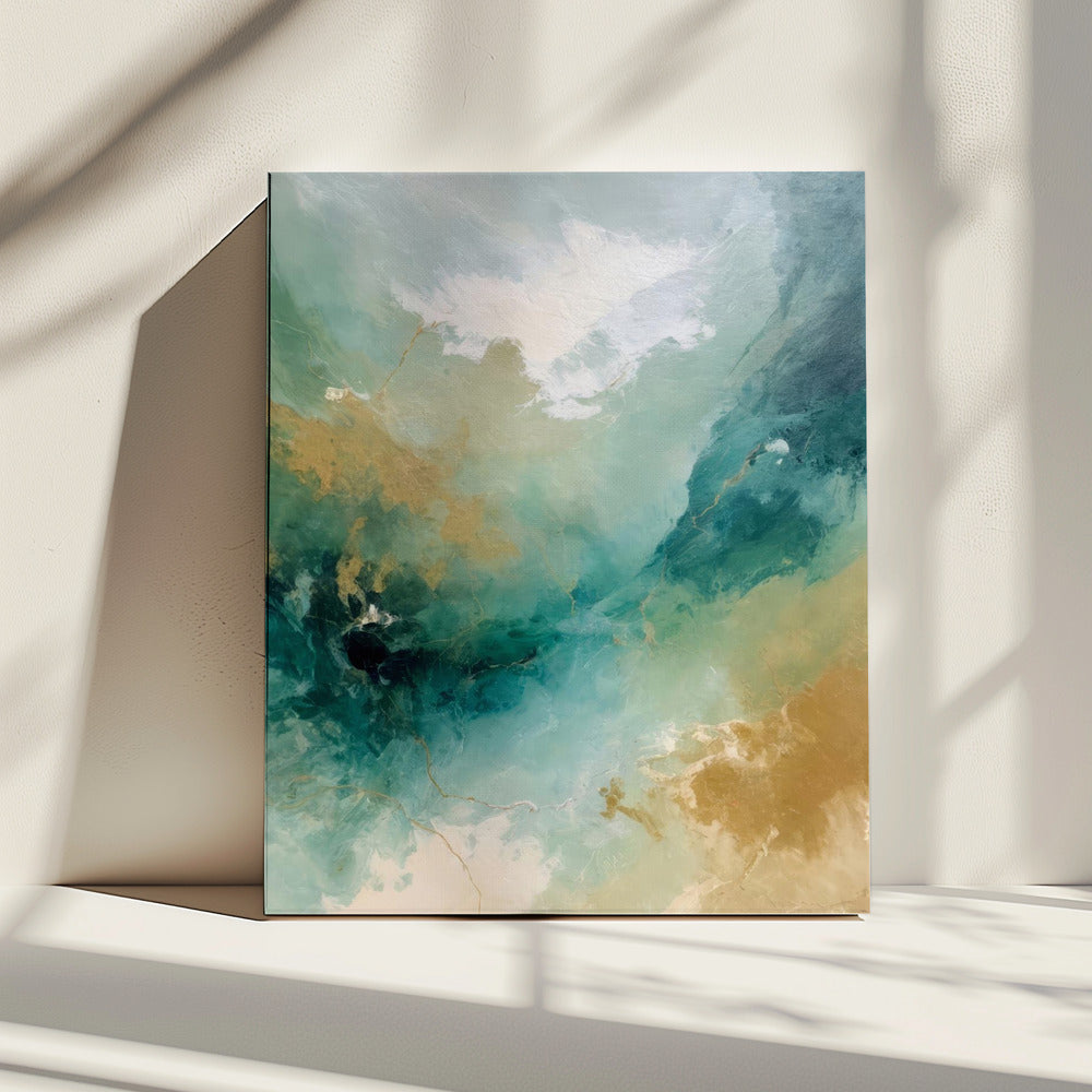 Smaragdgrüner Himmel | Leinwand