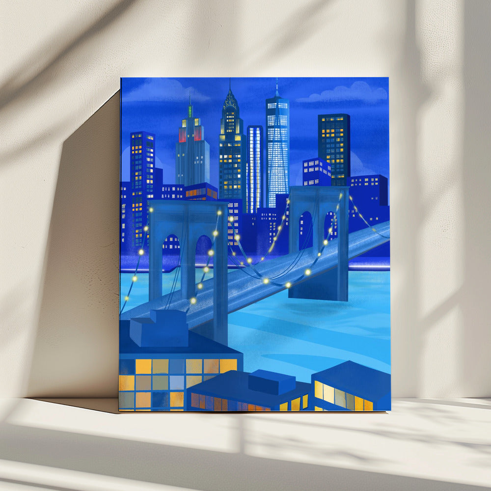 New York At Night | Canvas