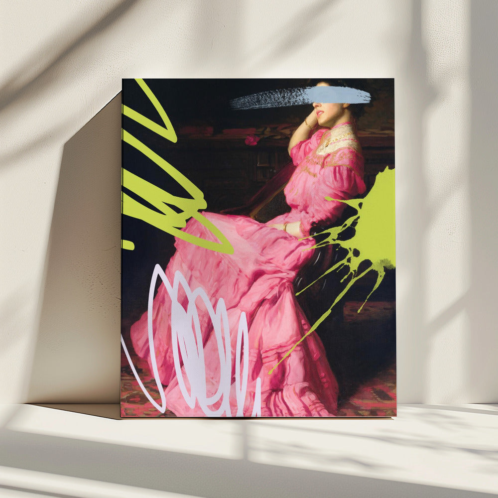 Alteredpinkdress2 | Leinwand