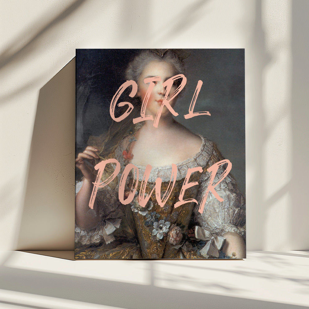 Girlpoweralteredart Ratioiso | Leinwand