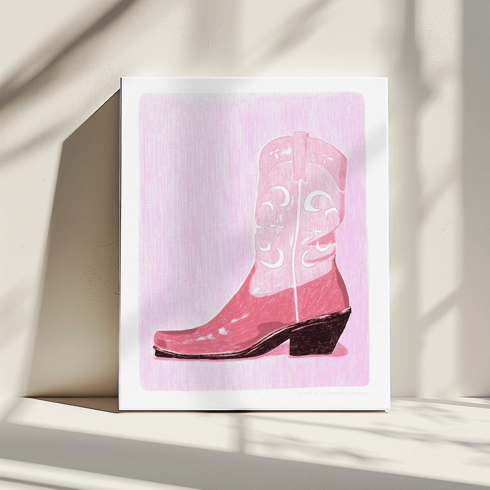 P&c Cowgirlstiefel | Leinwand