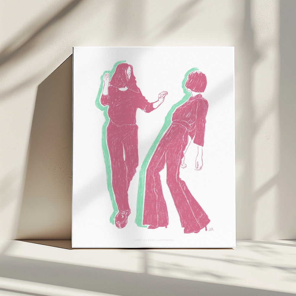 Jlr Dancing3 Kopie | Leinwand