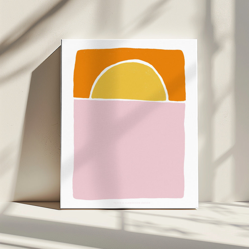 Pandc Sonnenuntergang Kopie | Leinwand