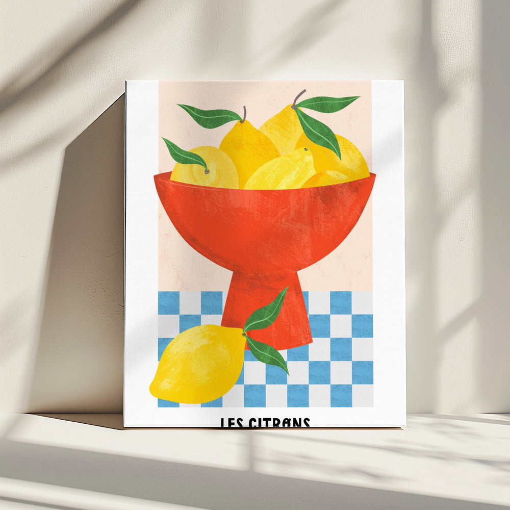 Les Citrons | Leinwand