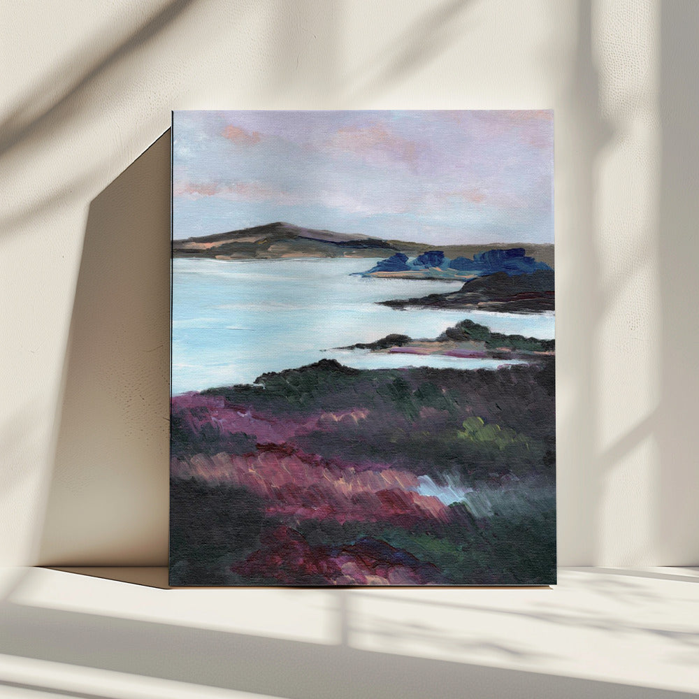 Purpel Coast | Leinwand