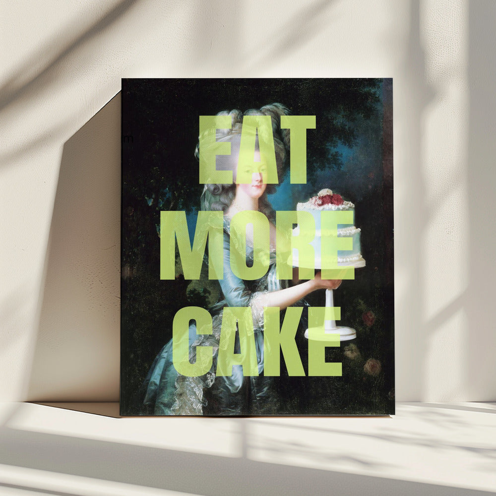 Lasst sie Kuchen essen | Leinwand