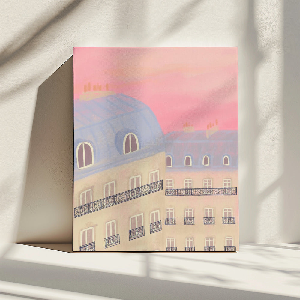 Paris, meine Liebe | Leinwand