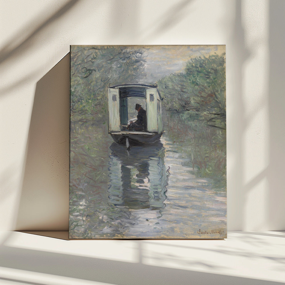 Das Studioboot (le Bateau Atelier) | Leinwand