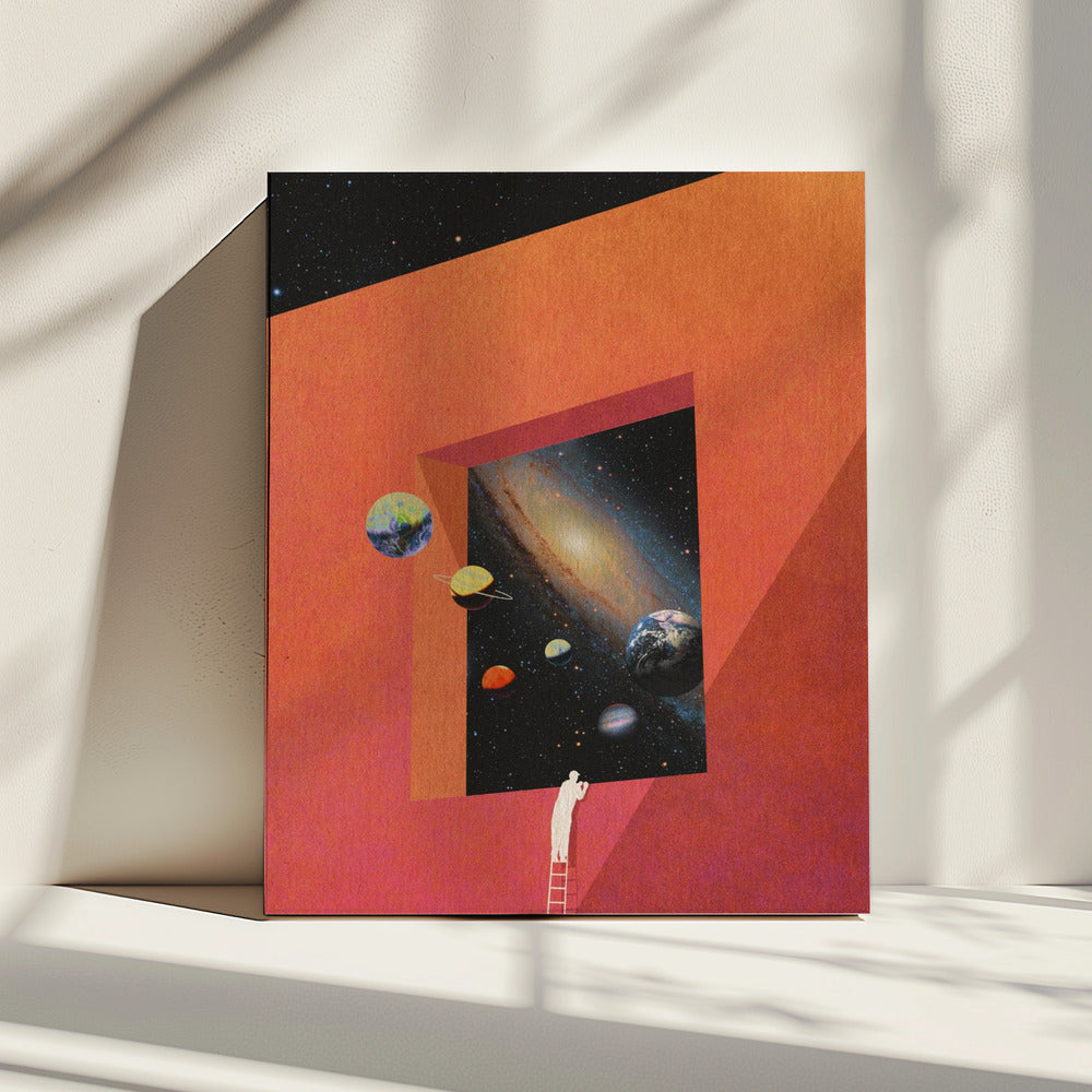 Galaxie-Beobachter | Leinwand