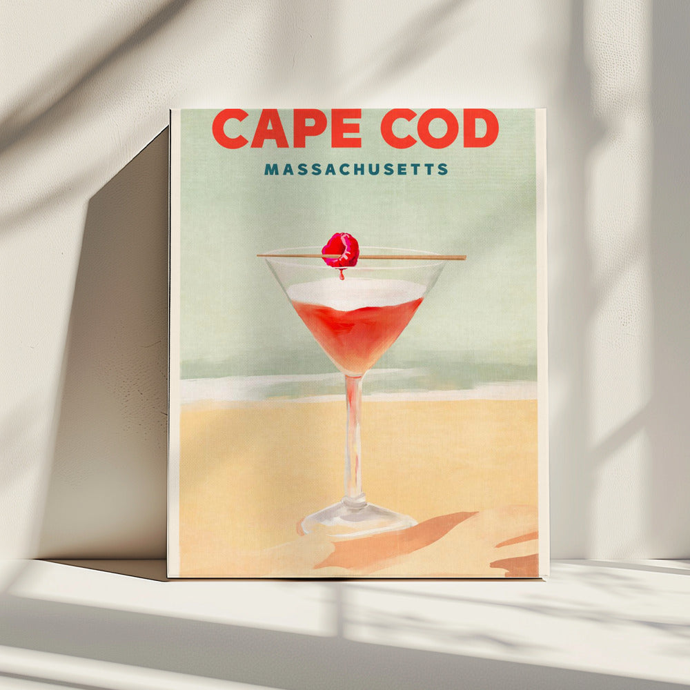 Cape Cod Cocktail Großes Poster | Leinwand