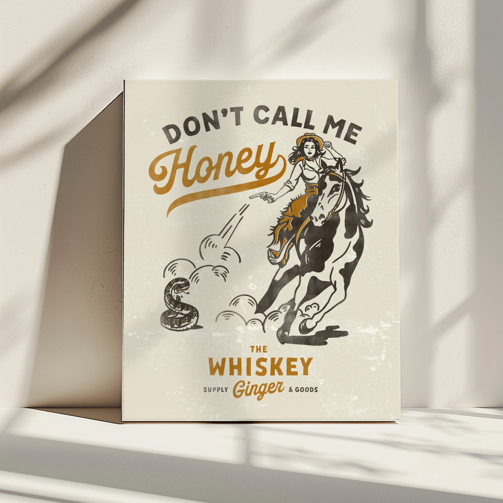Dont Honey Druck 2 | Leinwand