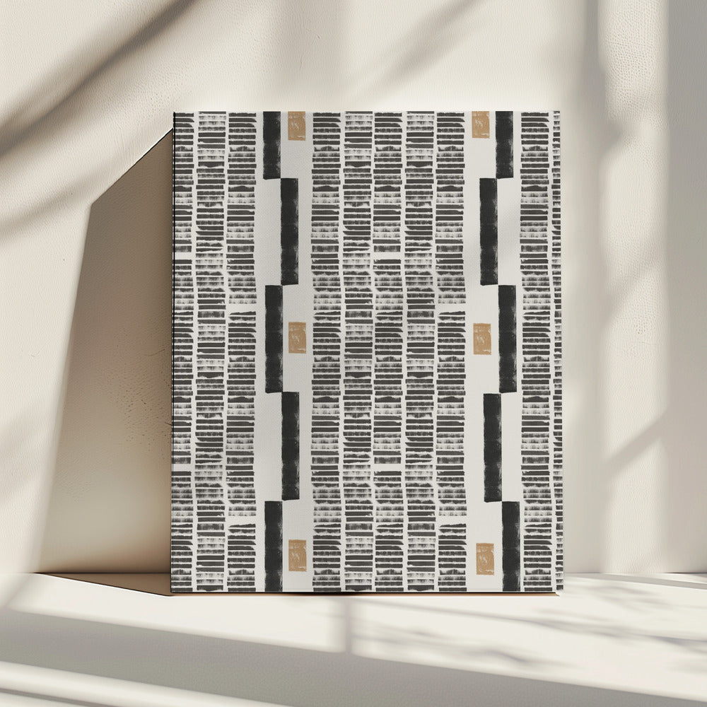 Rhythmische Linien | Leinwand