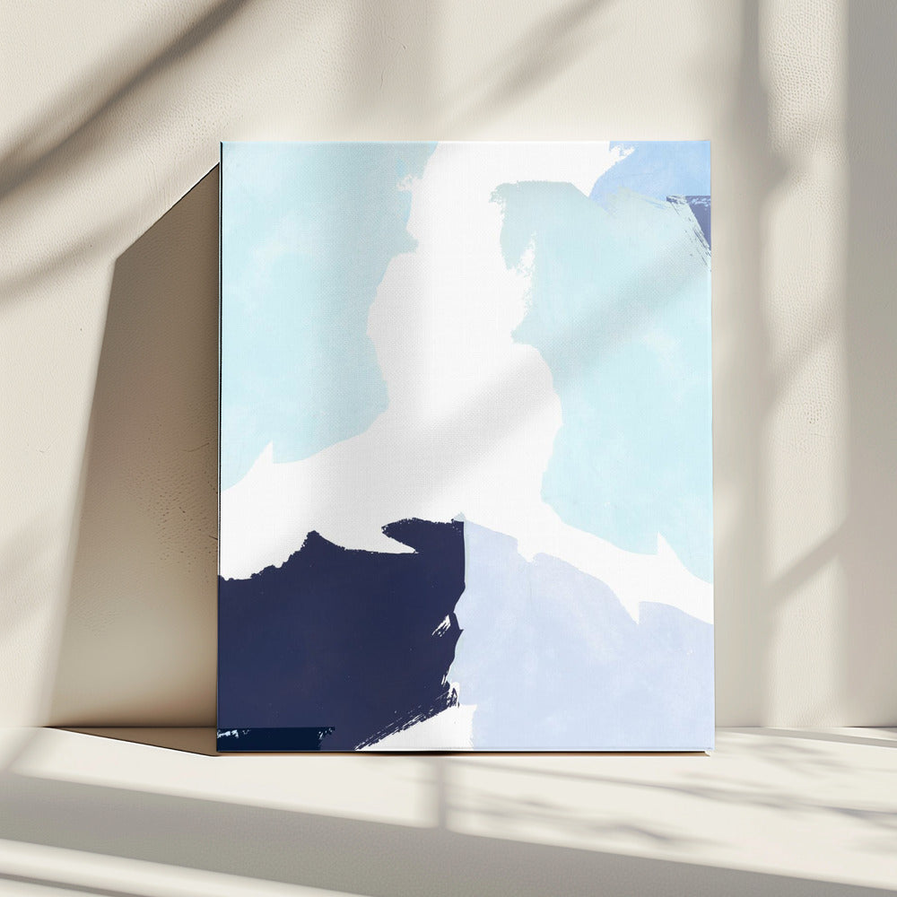 Blaue Farbfelder 1 | Leinwand