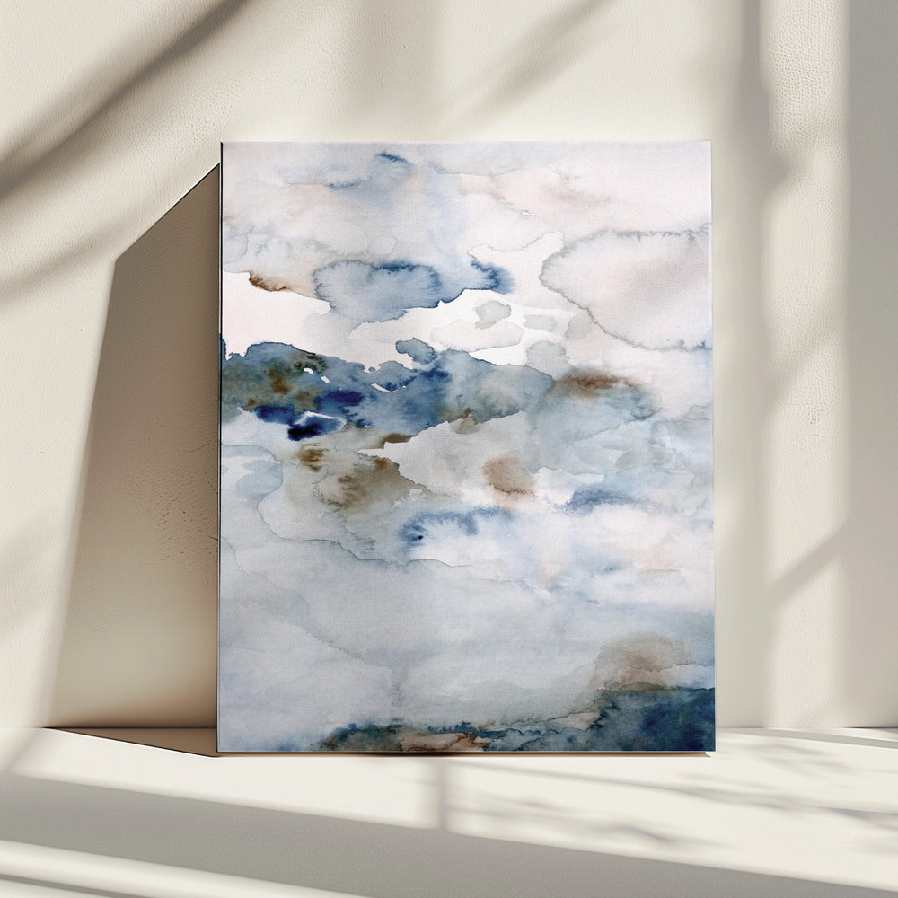 Oben in den Wolken 3 | Leinwand
