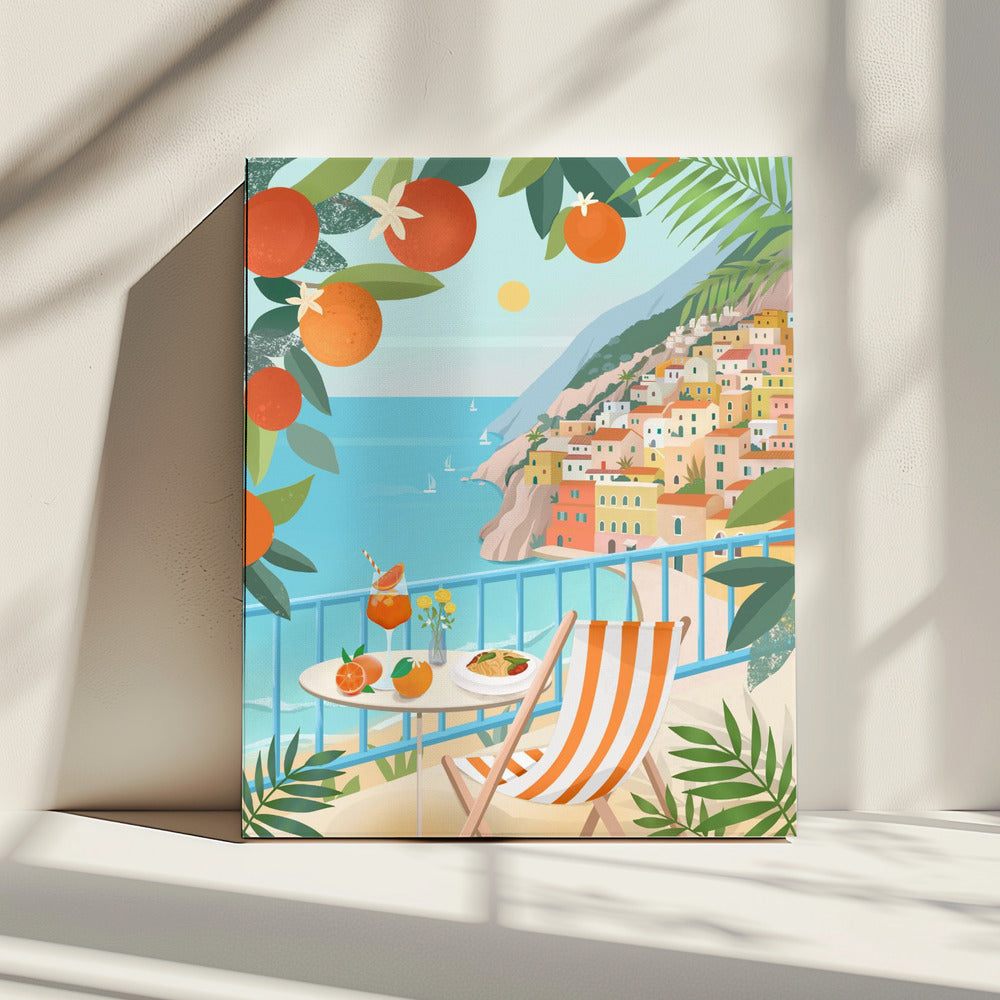 Italienischer Sommer | Leinwand
