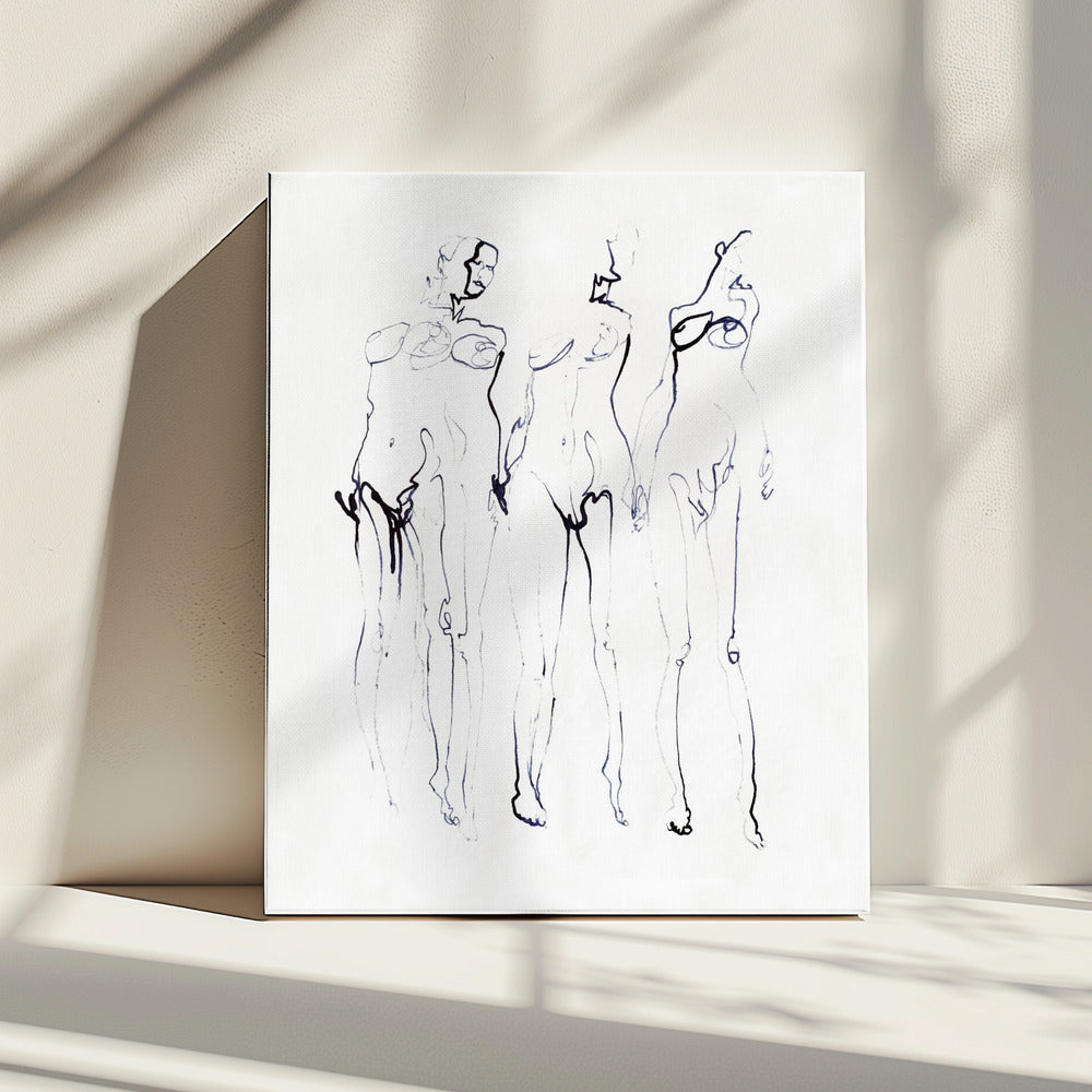 Figurenstudie 00 | Leinwand