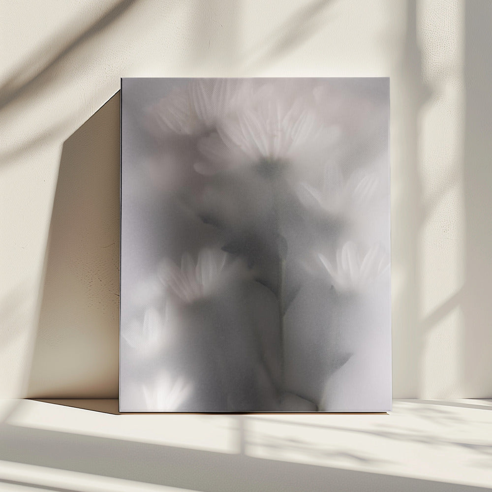 Verschwommene Blumen 4 | Leinwand