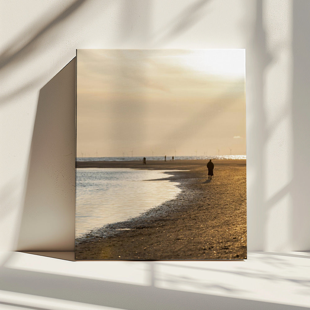 Abend am Strand 1 | Leinwand