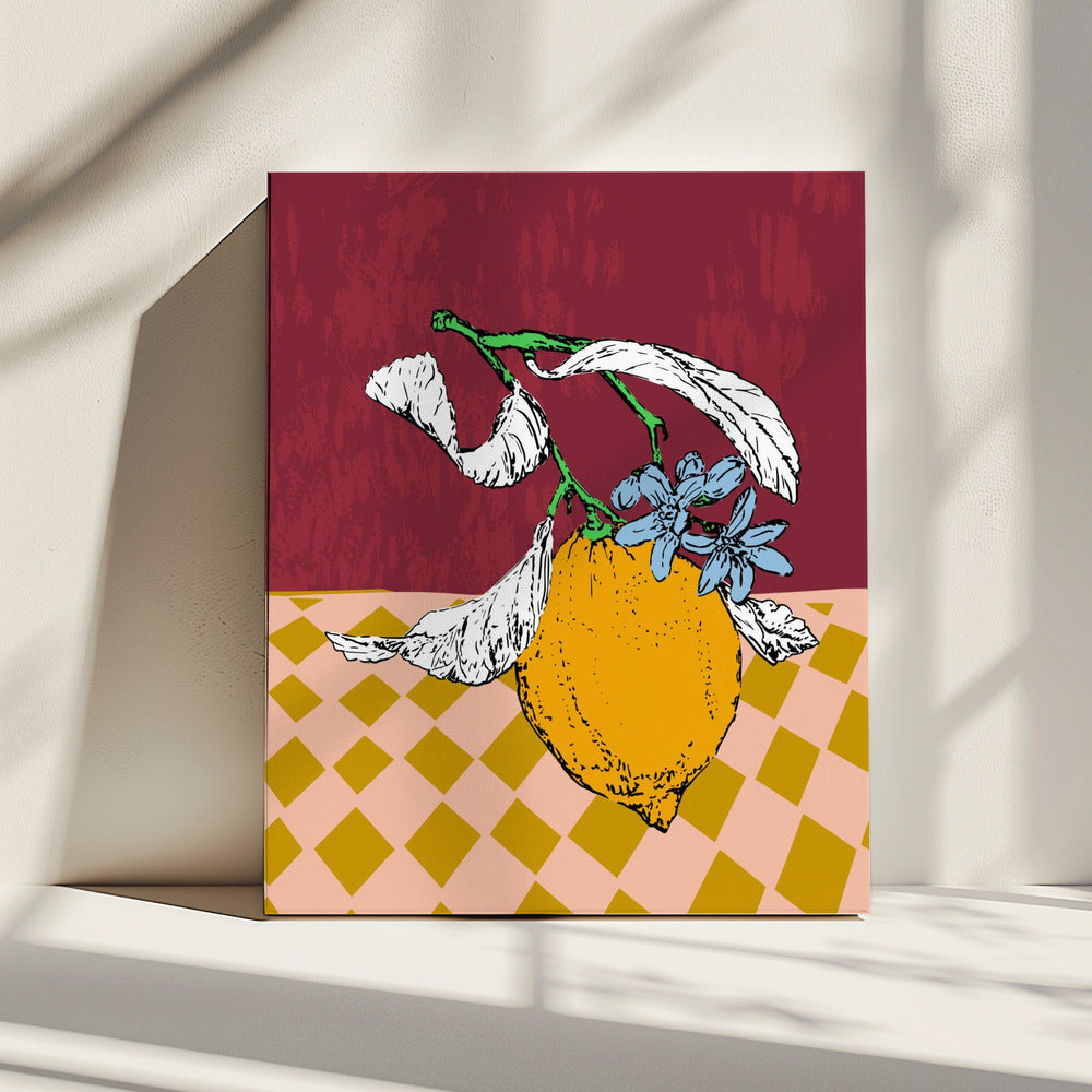 Superfrüchte – Zitronenfruchtbarkeit | Leinwand