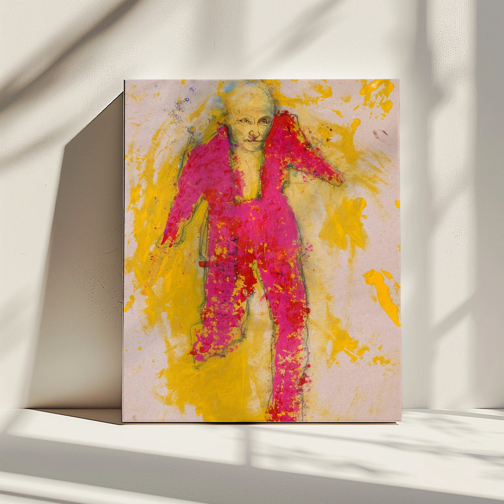 Laufender Mann | Leinwand