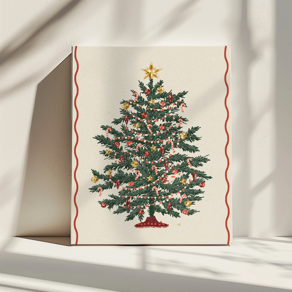 Weihnachtsbaum | Leinwand