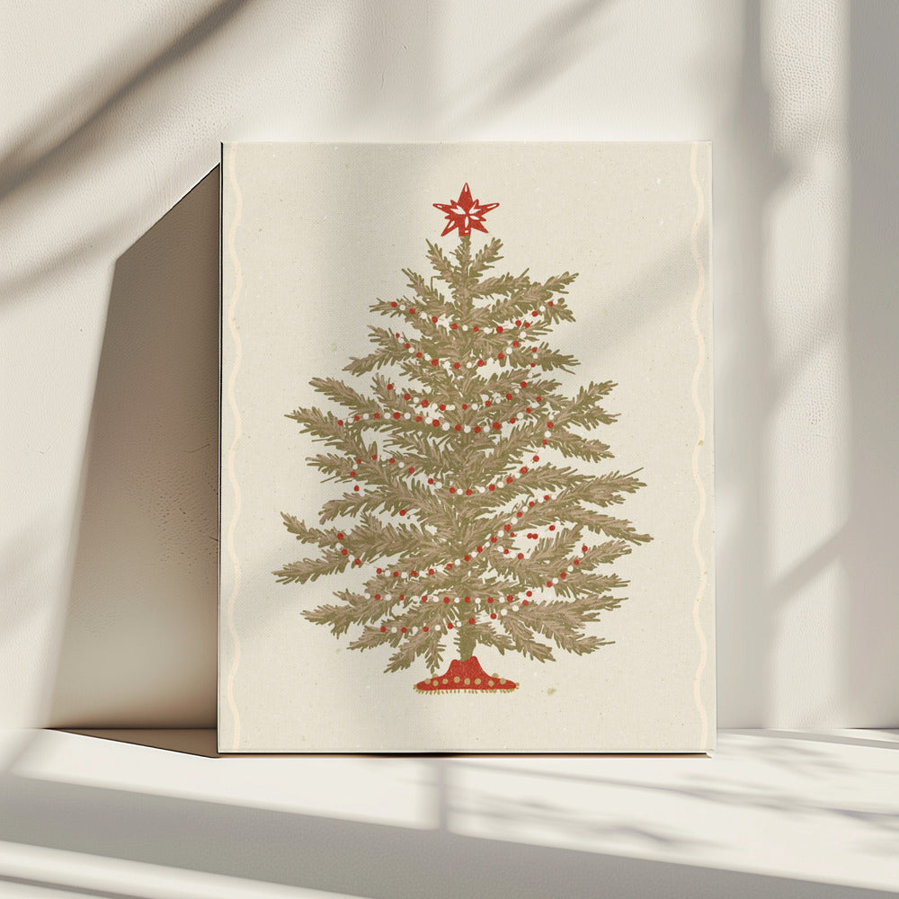 Weihnachtsbaum 02 | Leinwand