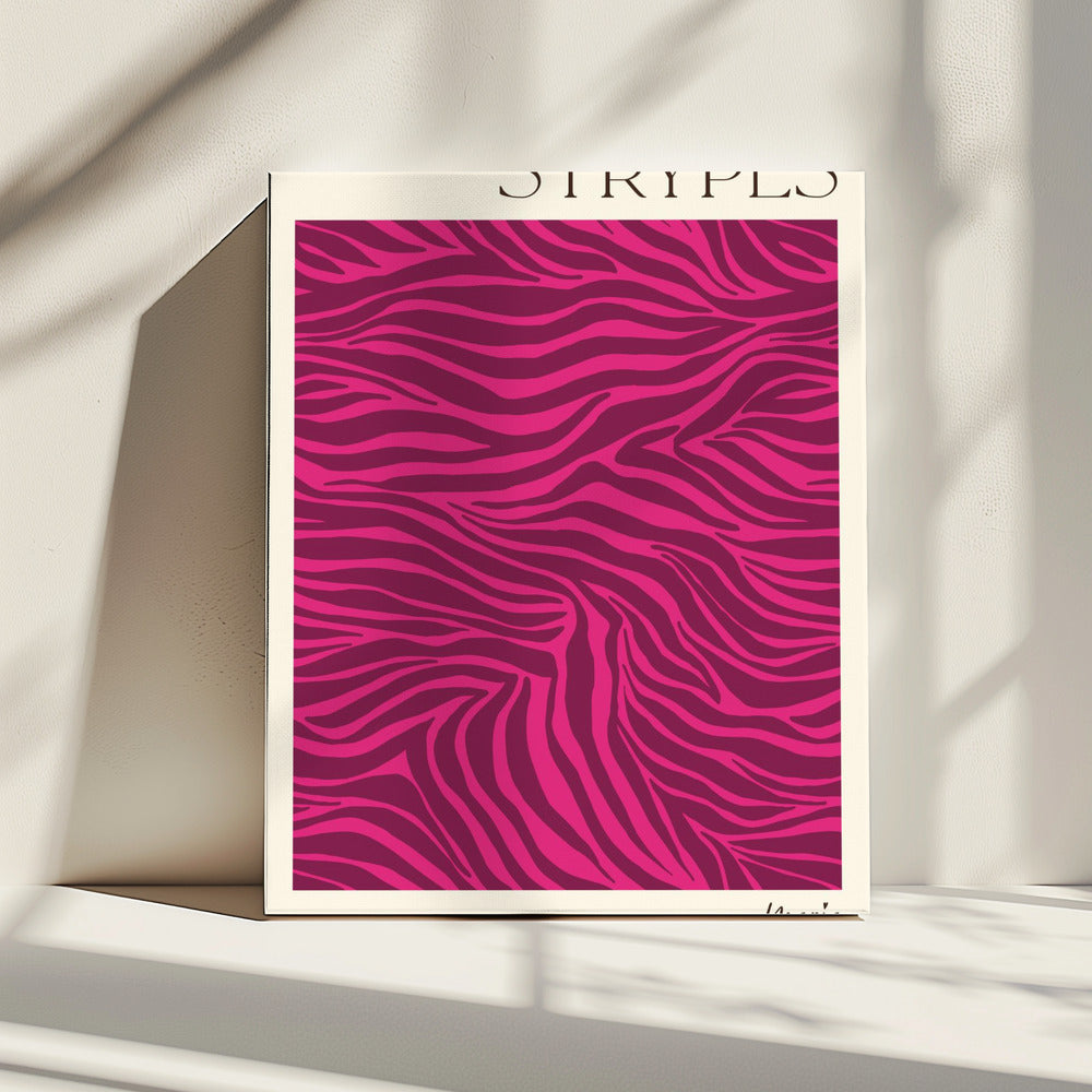 STREIFEN. Zebra Kollektion | Leinwand