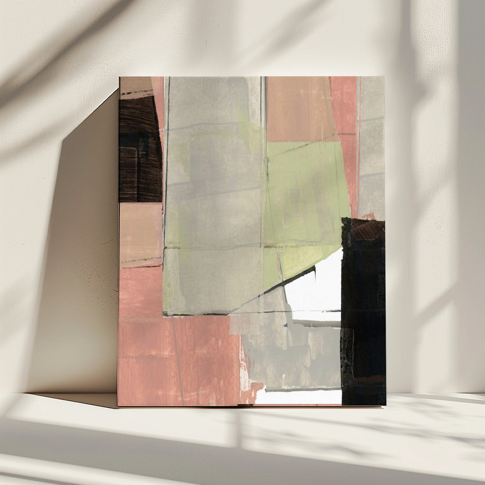 Abstrakte neutrale Architektur 2 | Leinwand