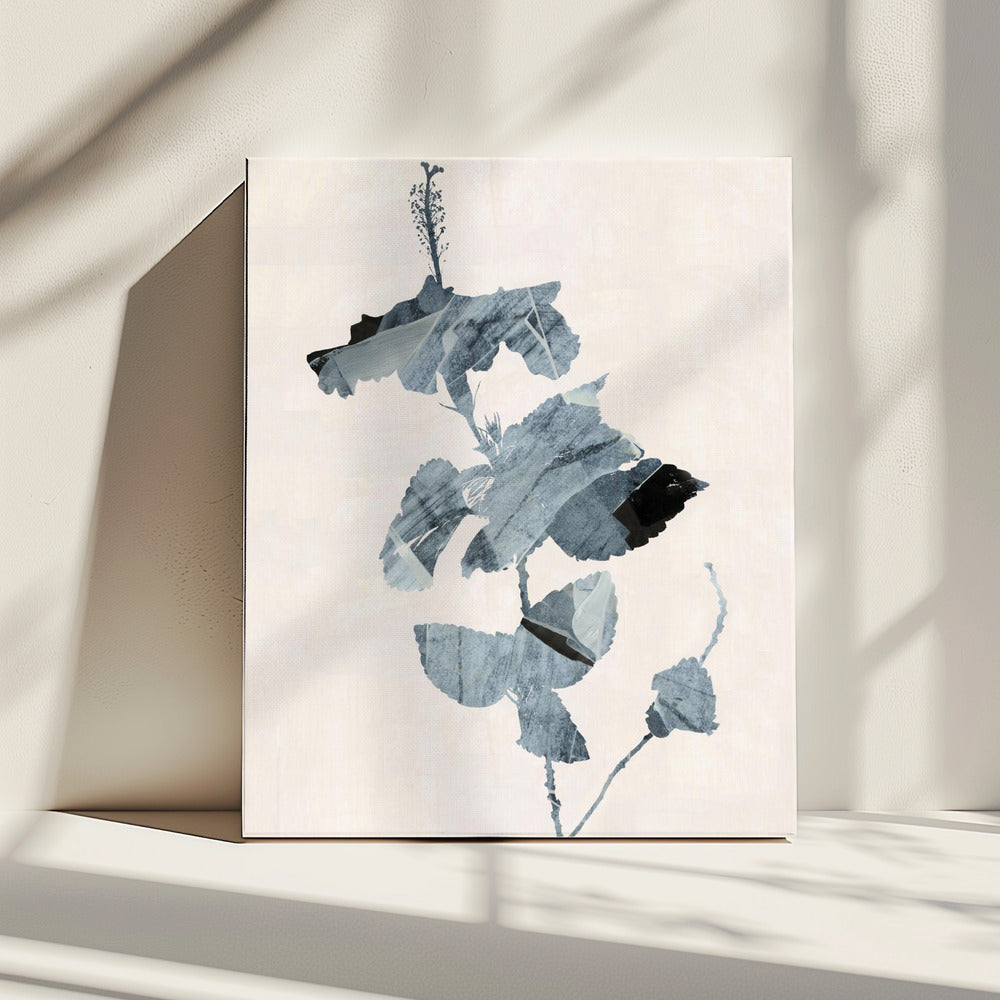 Botanische Silhouette Nr. 1 Druck | Leinwand