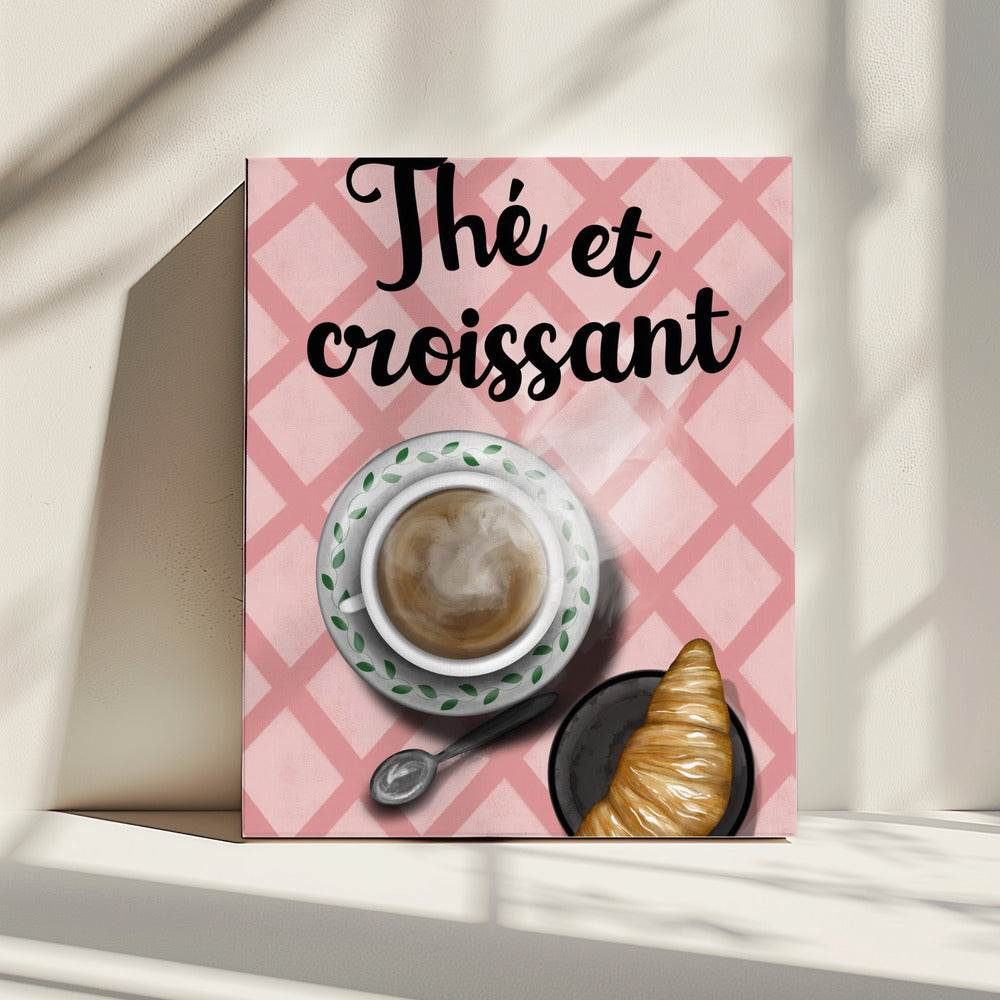 The Et Croissant | Canvas