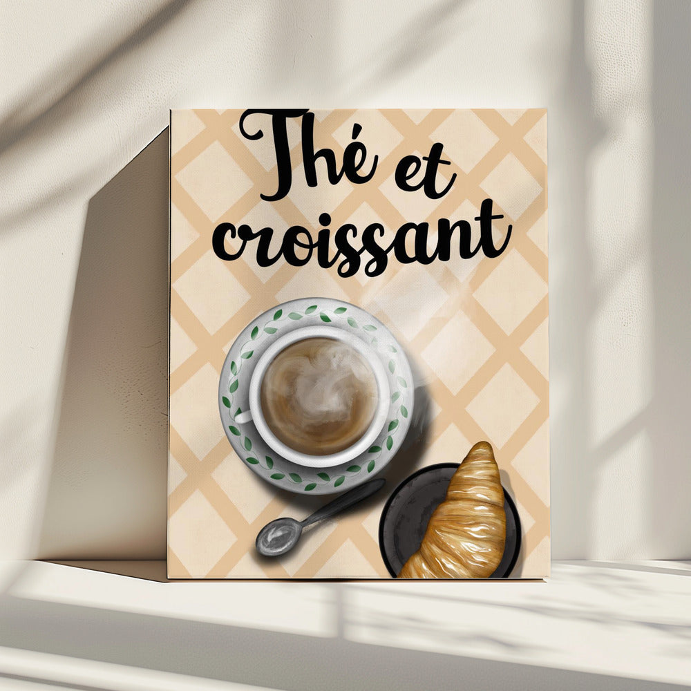 The Et Croissant | Canvas