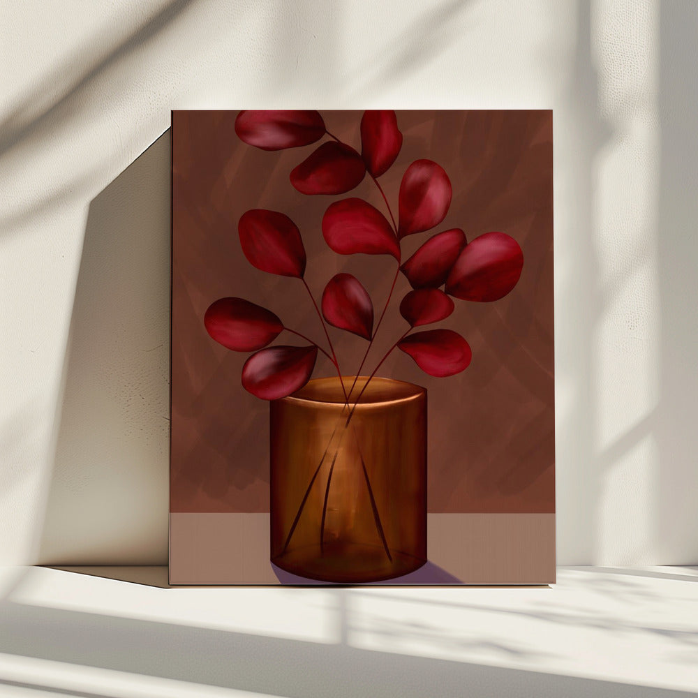 Herbstvase | Leinwand