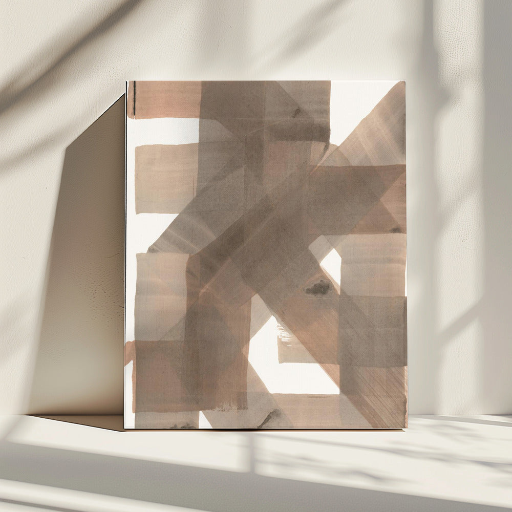 Abstrakter Zimt 2 | Leinwand