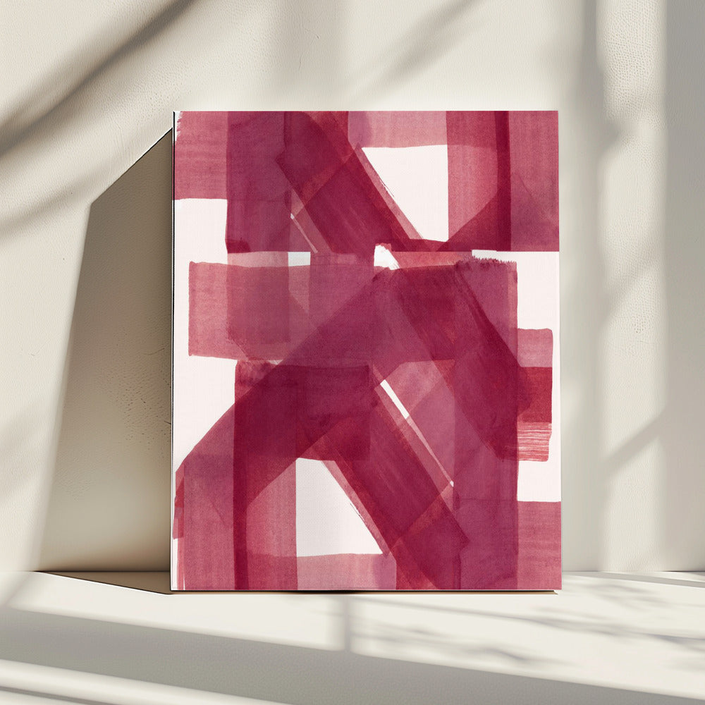 Abstract Windsor Wine 1 | Canvas