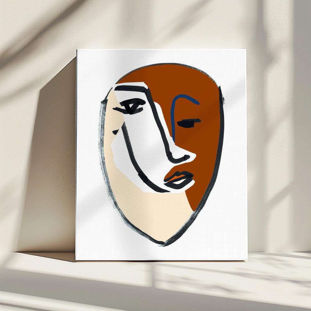 Visage No 5 | Canvas
