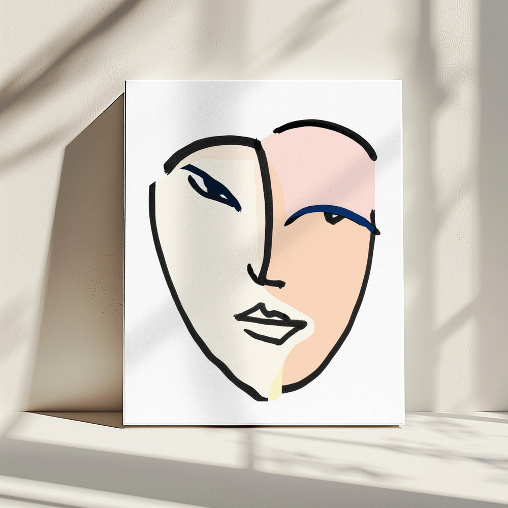 Visage No 6 | Canvas