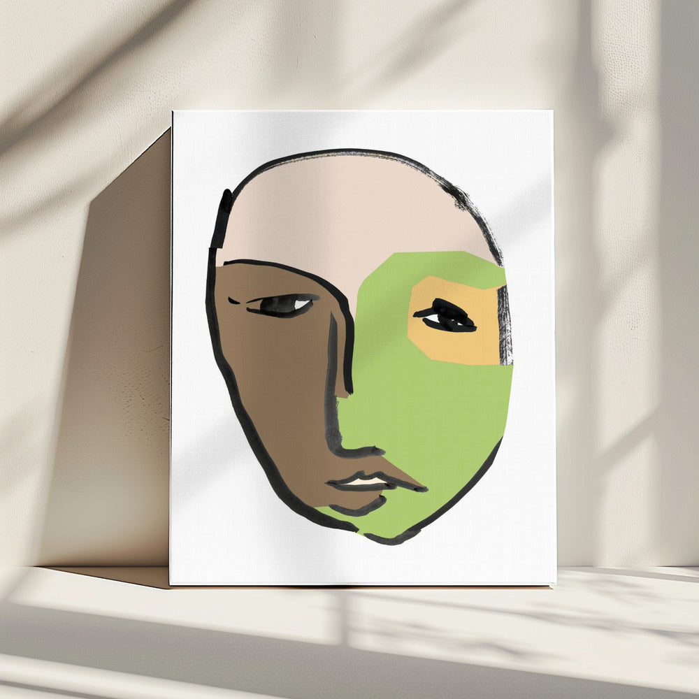 Visage No 6 | Canvas