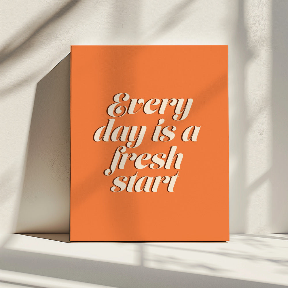 Fresh Start | Canvas